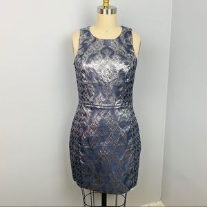 H&M Metallic Sleeveless Dress